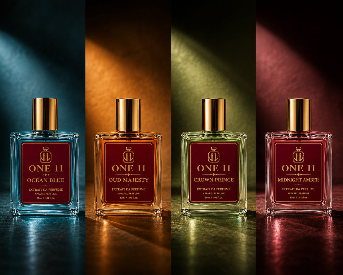 FOUR DISTINCT SCENTS. ONE POWERFUL SIGNATURE.