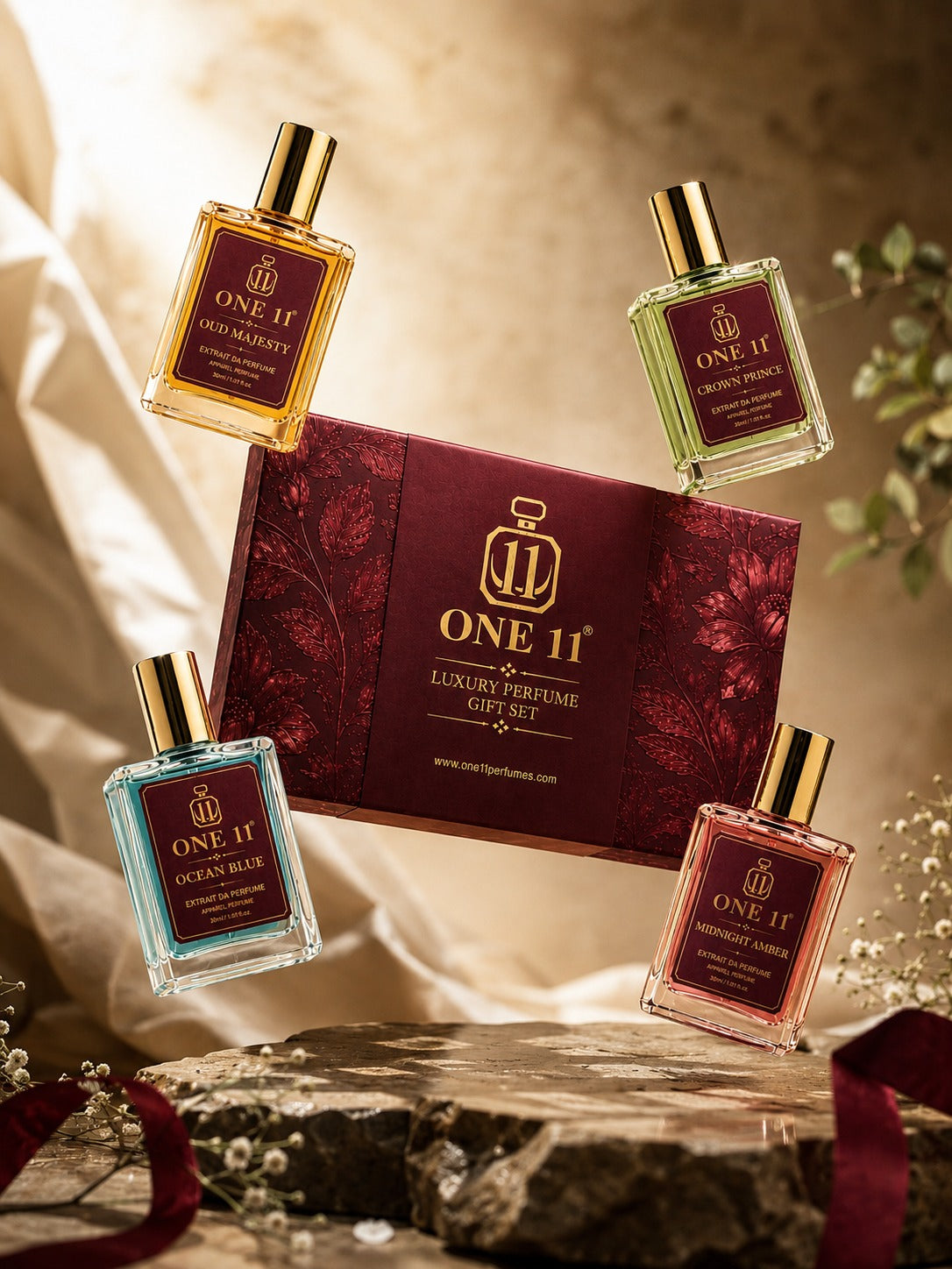 FOUR DISTINCT SCENTS. ONE POWERFUL SIGNATURE.
