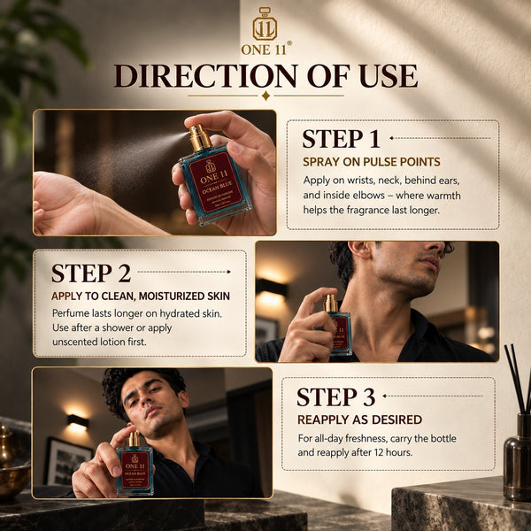 FOUR DISTINCT SCENTS. ONE POWERFUL SIGNATURE.